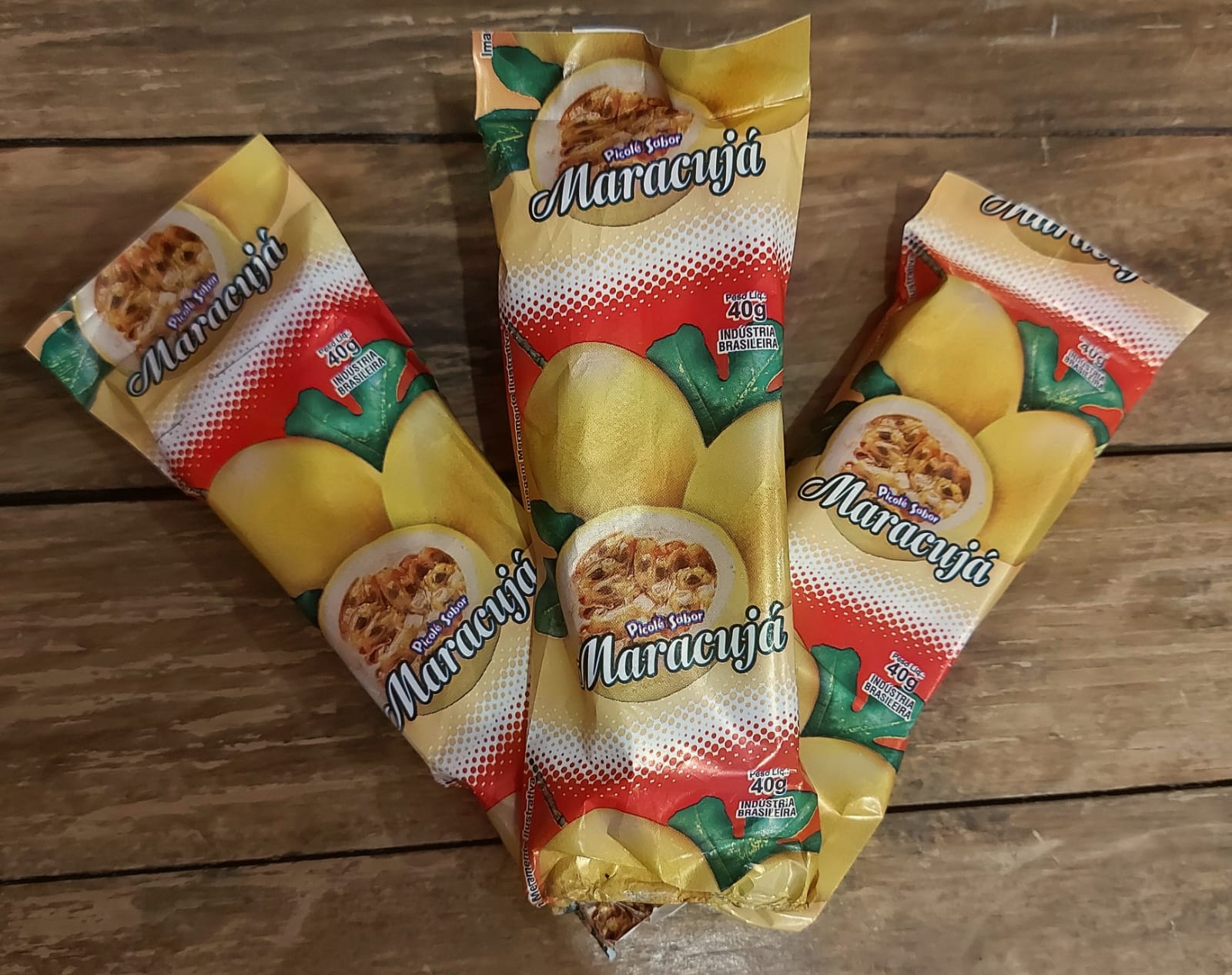 Picolé Sabor Maracujá