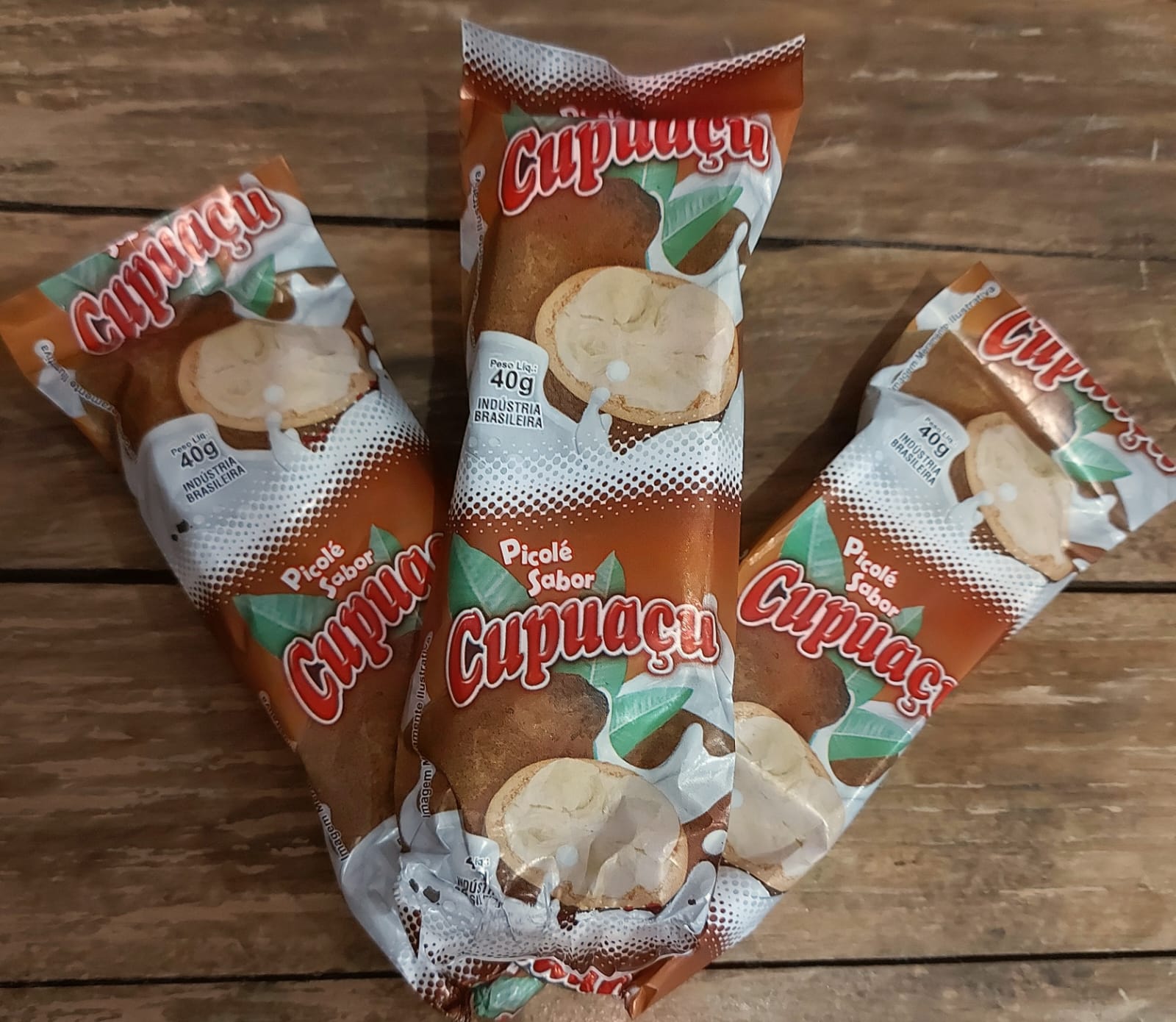 Picolé Sabor Cupuaçu
