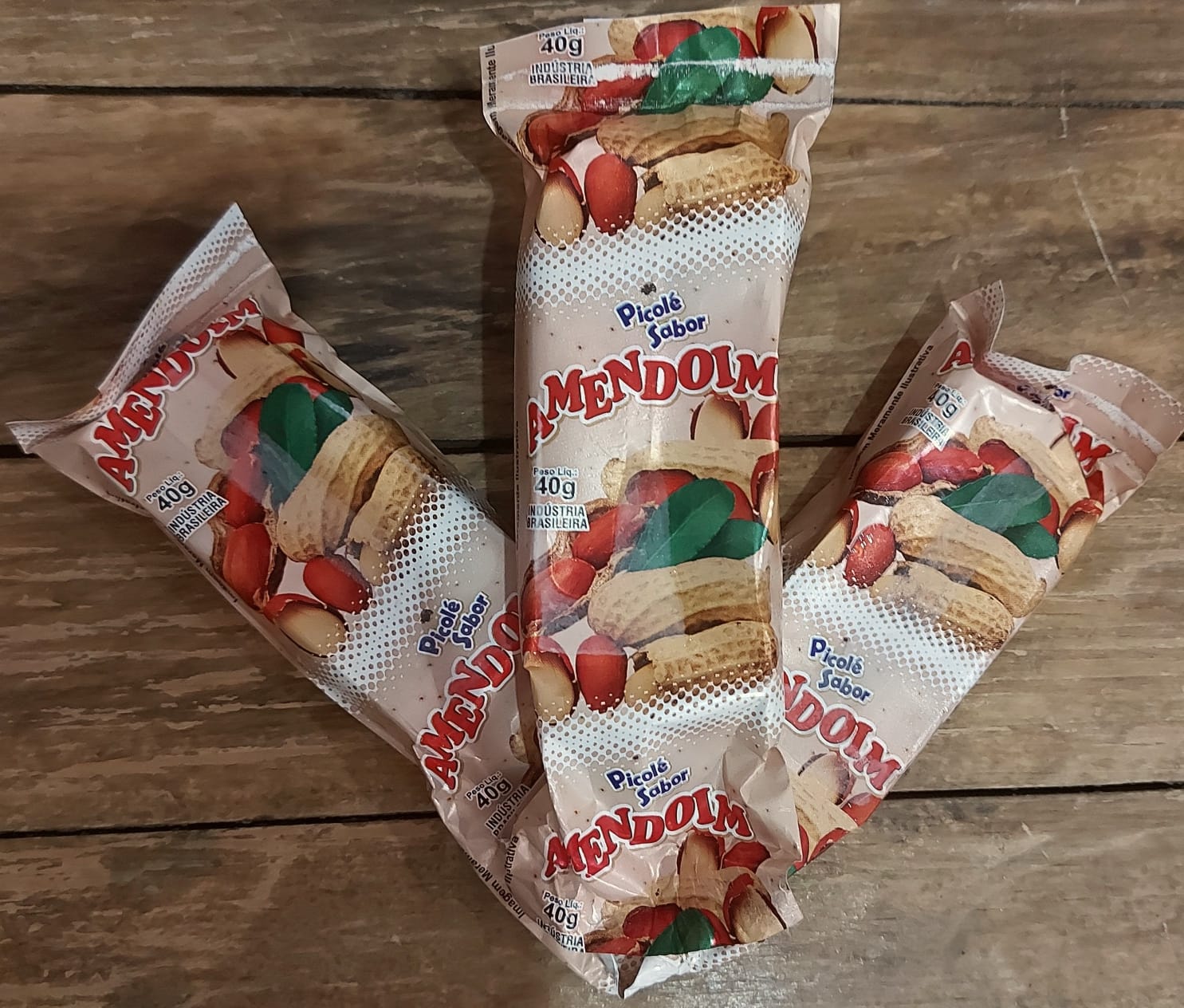 Picolé Sabor Amendoim