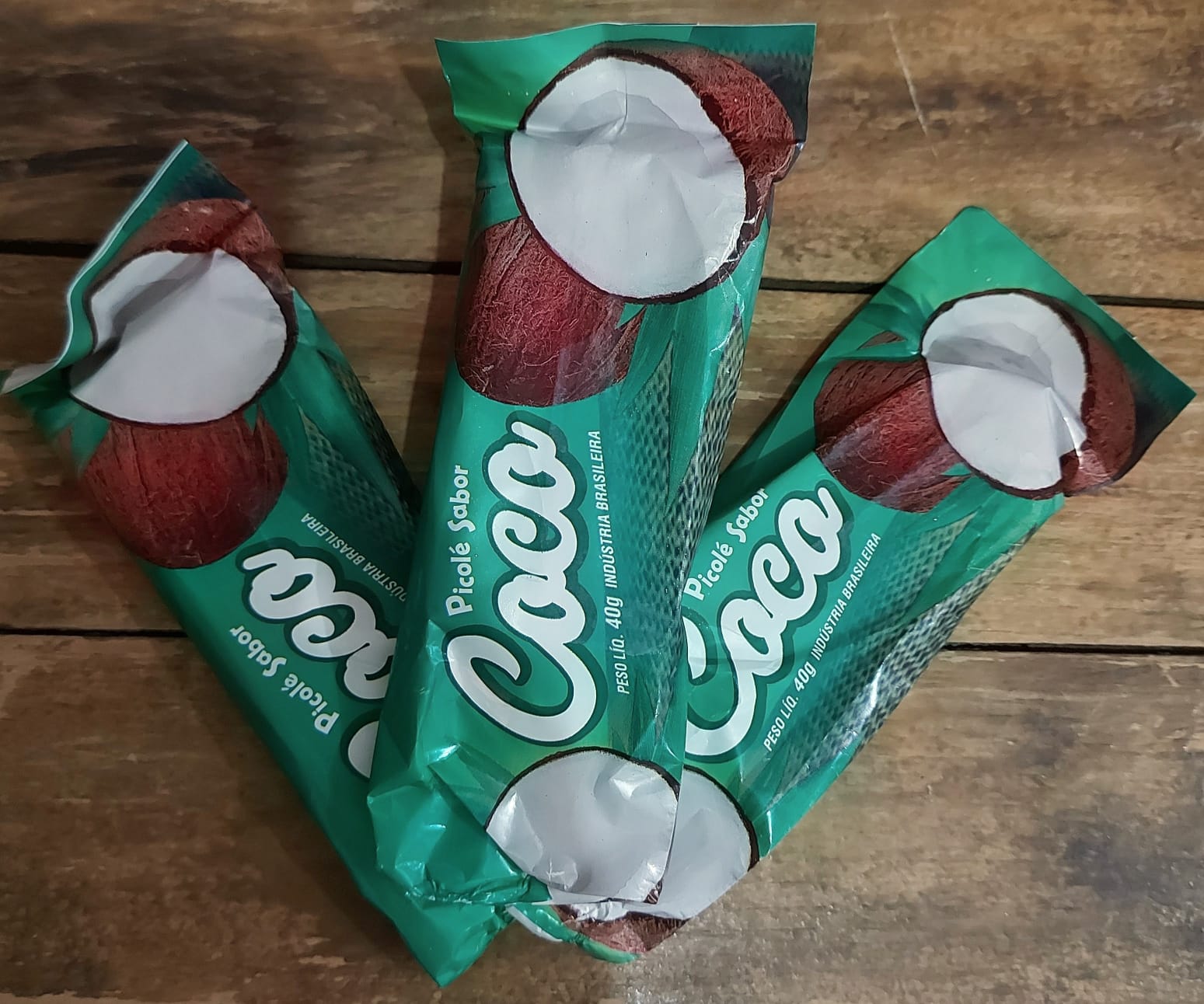Picolé Sabor Coco