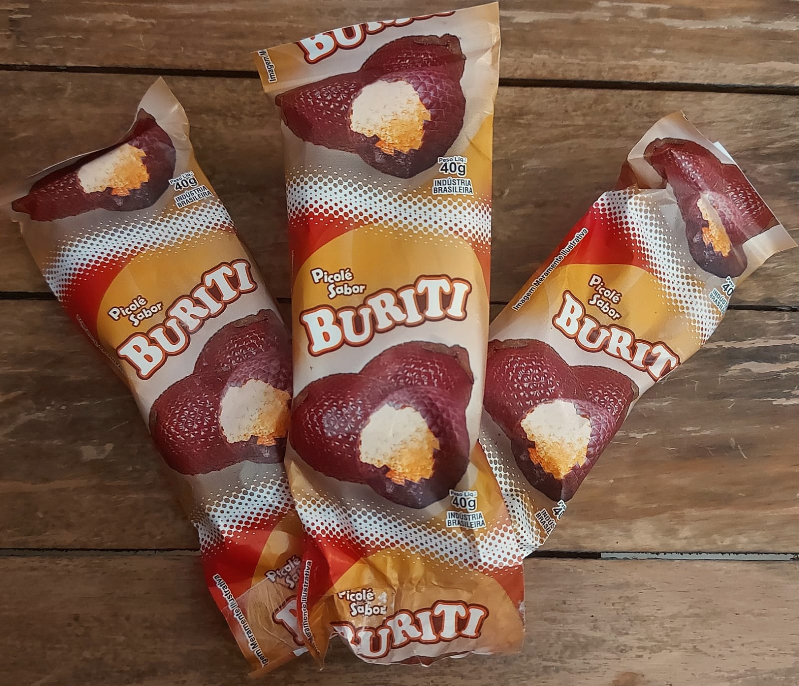 Picolé Sabor Buriti