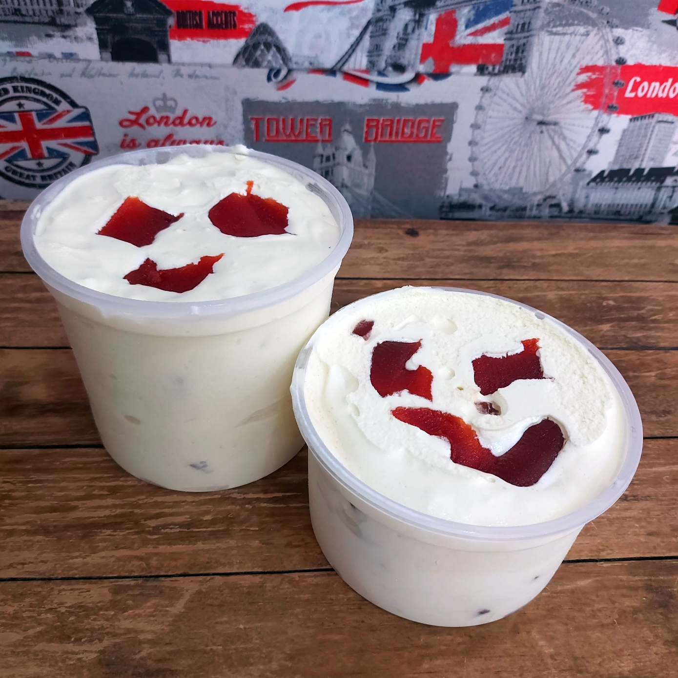 Sorvete 1,5L Sabor Romeu e Julieta