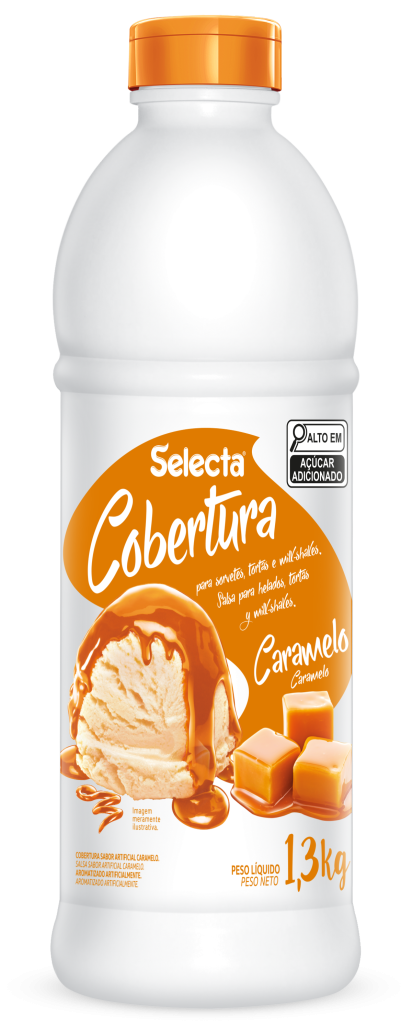 Cobertura Selecta Caramelo 1,3Kg